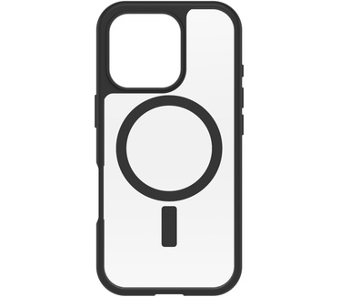 Otterbox React Series voor MagSafe voor iPhone 16 Pro, Black Crystal