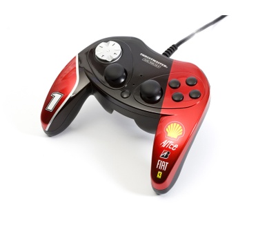 Thrustmaster Thrustmaster Gamepad F1 Dual Analog Ferrari F60 (PC) Rood, Zwart