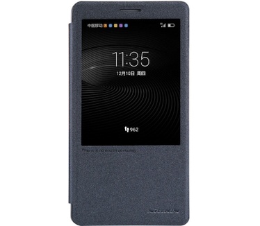 Nillkin New Sparkle S-View BookCase voor Huawei Mate 8 - Zwart