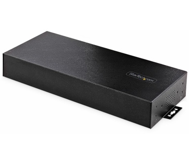 Startech.com 16-Port Industriële USB Hub met Power Adapter, 5Gbps, Metalen Behuizing, Monteerbaar, ESD Bescherming, Terminal Block Voeding, USB Charging, Dual-Host Switch