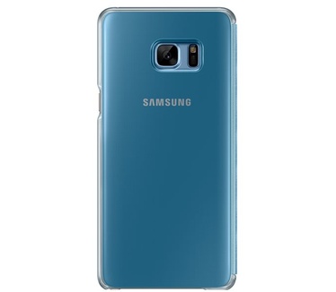 Samsung Galaxy Note 7 Clear View Cover  Blauw