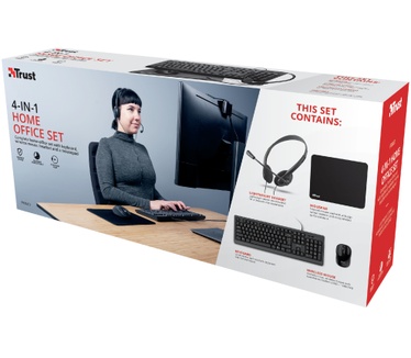 Trust PRIMO 4-IN-1 HOME OFFICE SET BE