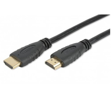 Techly HDMI 2.0 Cable A/A M/M 1m Black ICOC HDMI2-4-010
