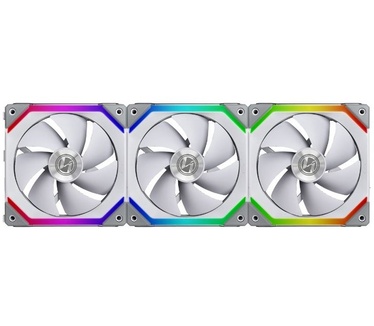 Lian Li UNI FAN SL120 RGB PWM, 120mm, 3-pack, Wit, 120mm
