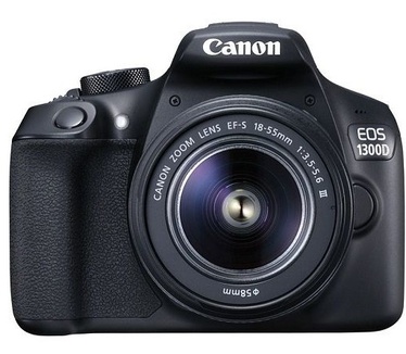 Canon 1300D + 18-55mm DC III + 50mm F/1.8 STM