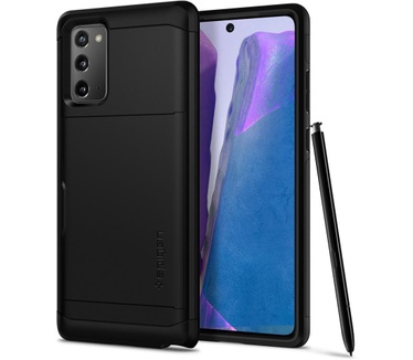 Spigen Slim Armor CS Samsung Galaxy Note 20 Case  Zwart