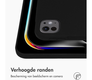 Accezz Liquid Silicone Backcover met penhouder
