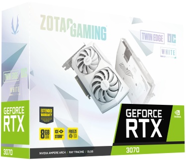 Zotac GAMING GeForce RTX 3070 Twin Edge OC White Edition LHR