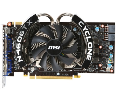 MSI N460GTX Cyclone 768D5/OC