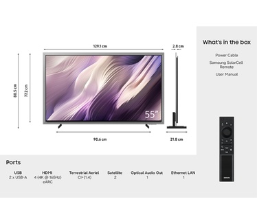 Samsung OLED S99H 55" Zwart