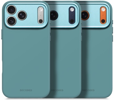 Decoded Silicone Backcover Apple iPhone 17 Pro Max Retro Blue