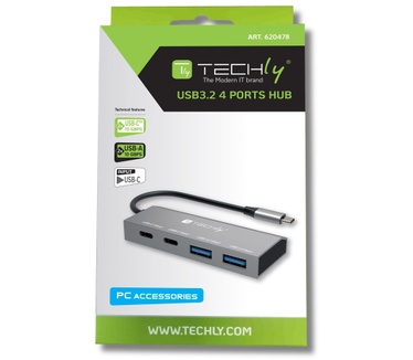 Techly IUSB32C-HUB4AC2