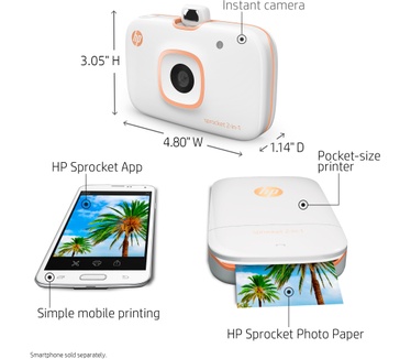 HP Sprocket 2-in-1