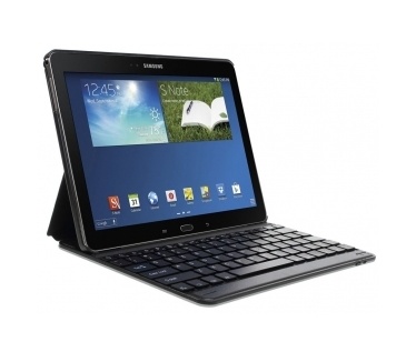 qMust Samsung Galaxy Tab Pro Aluminium Bluetooth Keyboard met Case 10.1 - Black