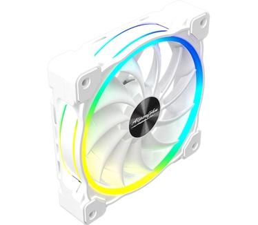 Alpenföhn Wing Boost 3 ARGB High Speed Single White Edition, 120mm