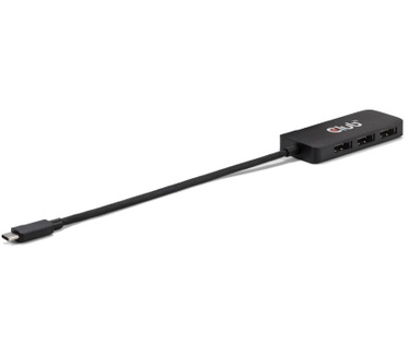 Club 3D USB-C® to Triple DisplayPort™ MST Hub 4K60Hz