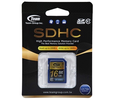 Team Group SDHC Class 10 16G