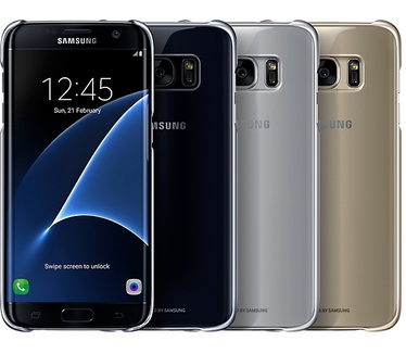 Samsung Galaxy S7 Edge Clear Cover (Galaxy S7 edge) Zilver