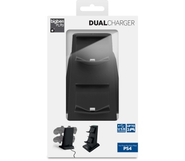 Bigben Interactive PS4 oplaadstation voor 2 Playstation 4 controllers