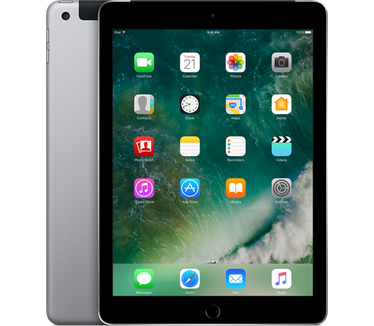 Apple iPad Wi&#8209;Fi + Cellular 128GB (2017) Grijs
