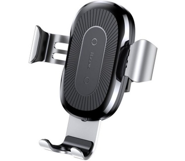 Baseus Wireless Charging Gravity Car Mount - Grijs