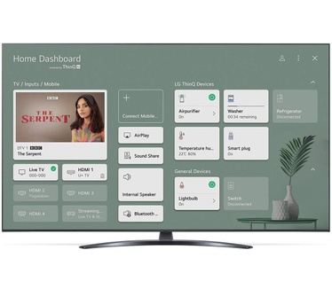 LG UP78 65" Zwart
