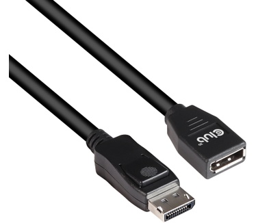 Club 3D DisplayPort 1.4 Extension Cable 8K60Hz DSC 1.2 HBR3 HDR Bidirectional M/F 3m/9.84ft