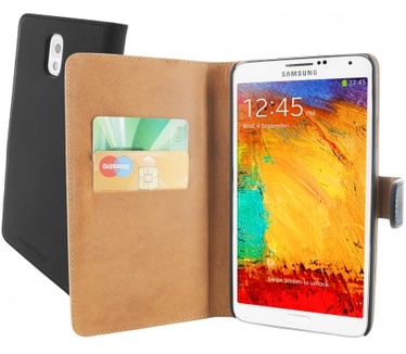 Mobiparts Premium Wallet Case Samsung Galaxy Note 3 Black