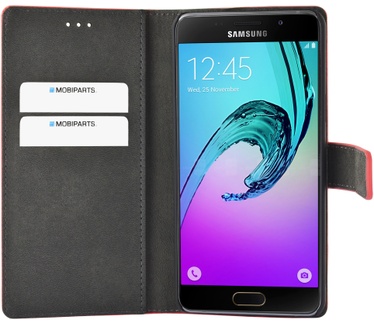 Mobiparts Premium Wallet Case Samsung Galaxy A5 (2016) Peach Pink