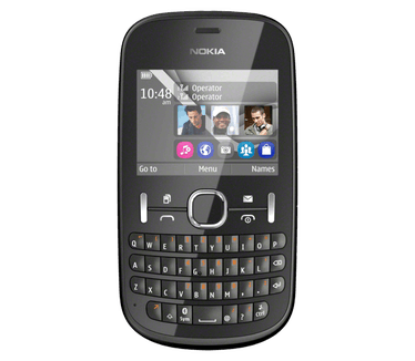 Nokia Asha 200 Zwart