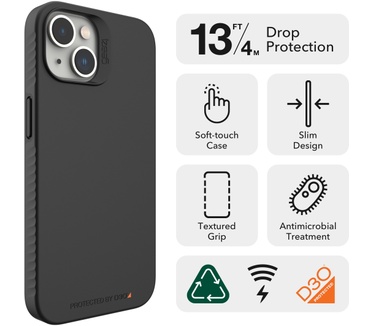 Gear4 Rio (iPhone 14) Zwart