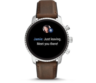 Fossil Q Explorist Gen 4 FTW4015 Zilver (Bruin)