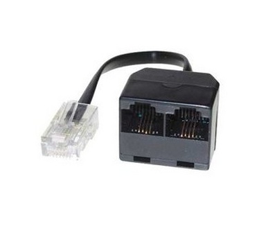 S-Conn RJ45 - 2x RJ45