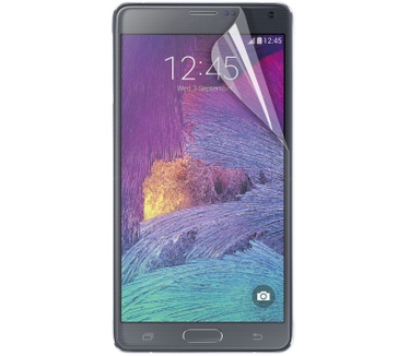BeHello Samsung Galaxy Note 4 Screen Protector Anti Fingerprint Glossy Transparent