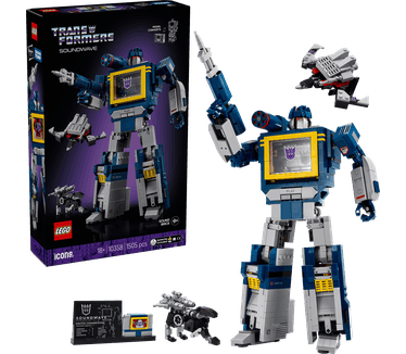 LEGO Icons Transformers: Soundwave