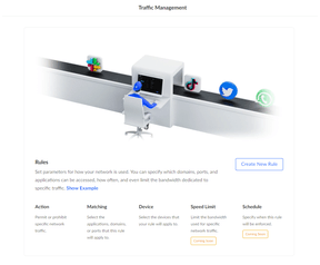 Unifi Dream Router - Traffic management
