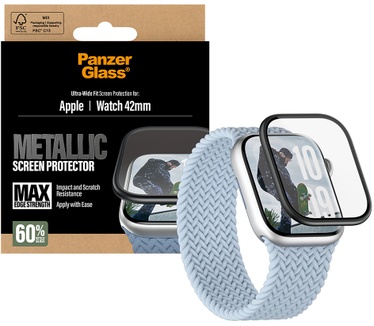PanzerGlass PanzerGlass® Screen Protector Metallic Apple Watch Series 11 | 10 | 42mm