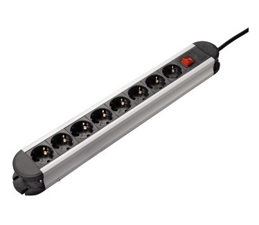 Hama 8way Distribution Panel "Pro-S 80S", 1.5 m