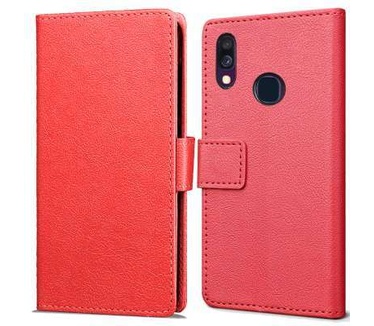 qMust Samsung Galaxy A40 Wallet Hoesje Rood