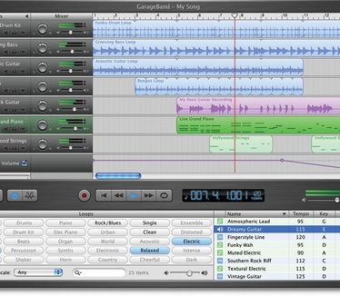 Apple GarageBand screenshot