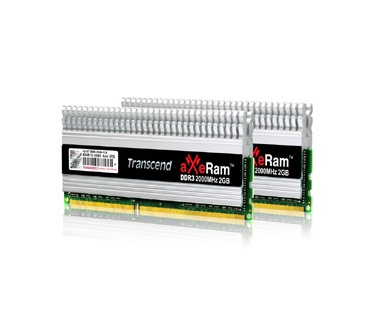 Transcend aXeRam - Geheugen - 4 GB : 2 x 2 GB - DIMM 240-pins - DDR3