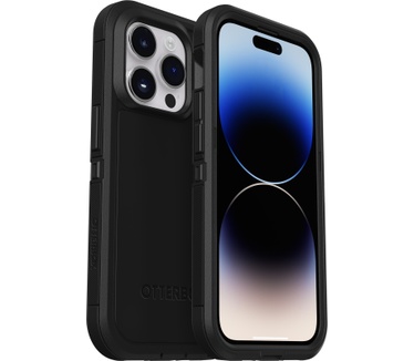 Otterbox OtterBox Defender XT-hoes voor iPhone 14 Pro Max met MagSafe, schokbestendig, valbestendig, ultrarobuust, 5x getest volgens militaire standaard, Zwart