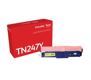 Xerox Everyday Geel toner met Hoog rendement, Brother TN-247Y van , 2300 pagina's - (006R04320)