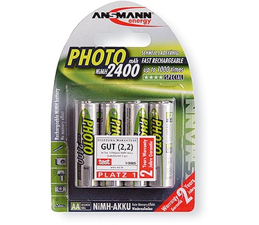 Energizer 4 NiMH 2400mAh Photo