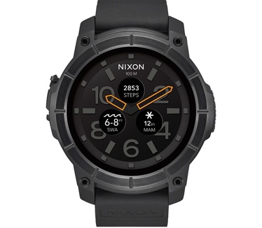Nixon Mission Smartwatch (Oranje, Zwart)