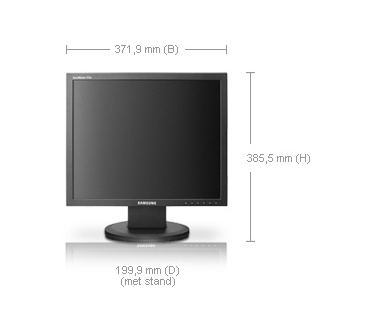 Samsung Syncmaster 723N Zwart