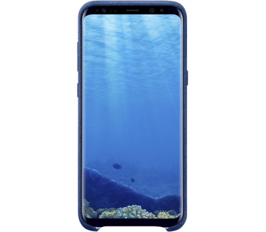 Samsung Galaxy S8 Plus Alcantara Cover (Galaxy S8+) Blauw