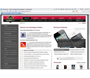 Avant Browser 2012 screenshot (481 pix)