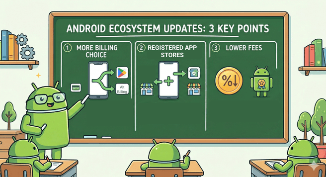 Andoid ecosystem updates, appstore, Google Play (beeld: Google)