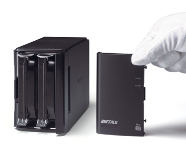 Buffalo DriveStation Duo USB 3.0 8TB Zwart